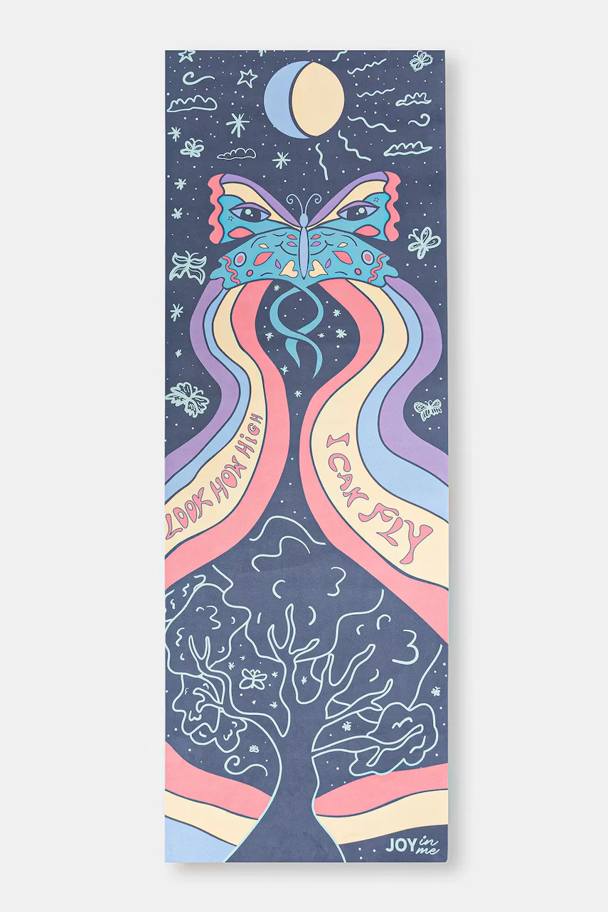 JOYINME Постелка за йога Mata FLOW Nano Butterfly Effect