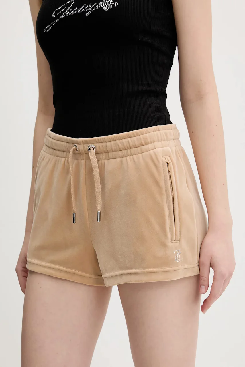 Juicy Couture Кадифен къс панталон TAMIA
