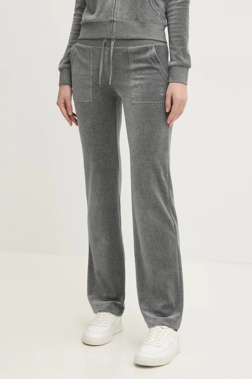 Juicy Couture Кадифен спортен панталон DEL RAY PANT