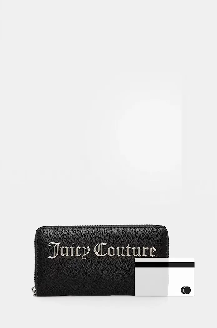 Juicy Couture Портмоне Jasmine дамски в черно WIJJM5341WVP000