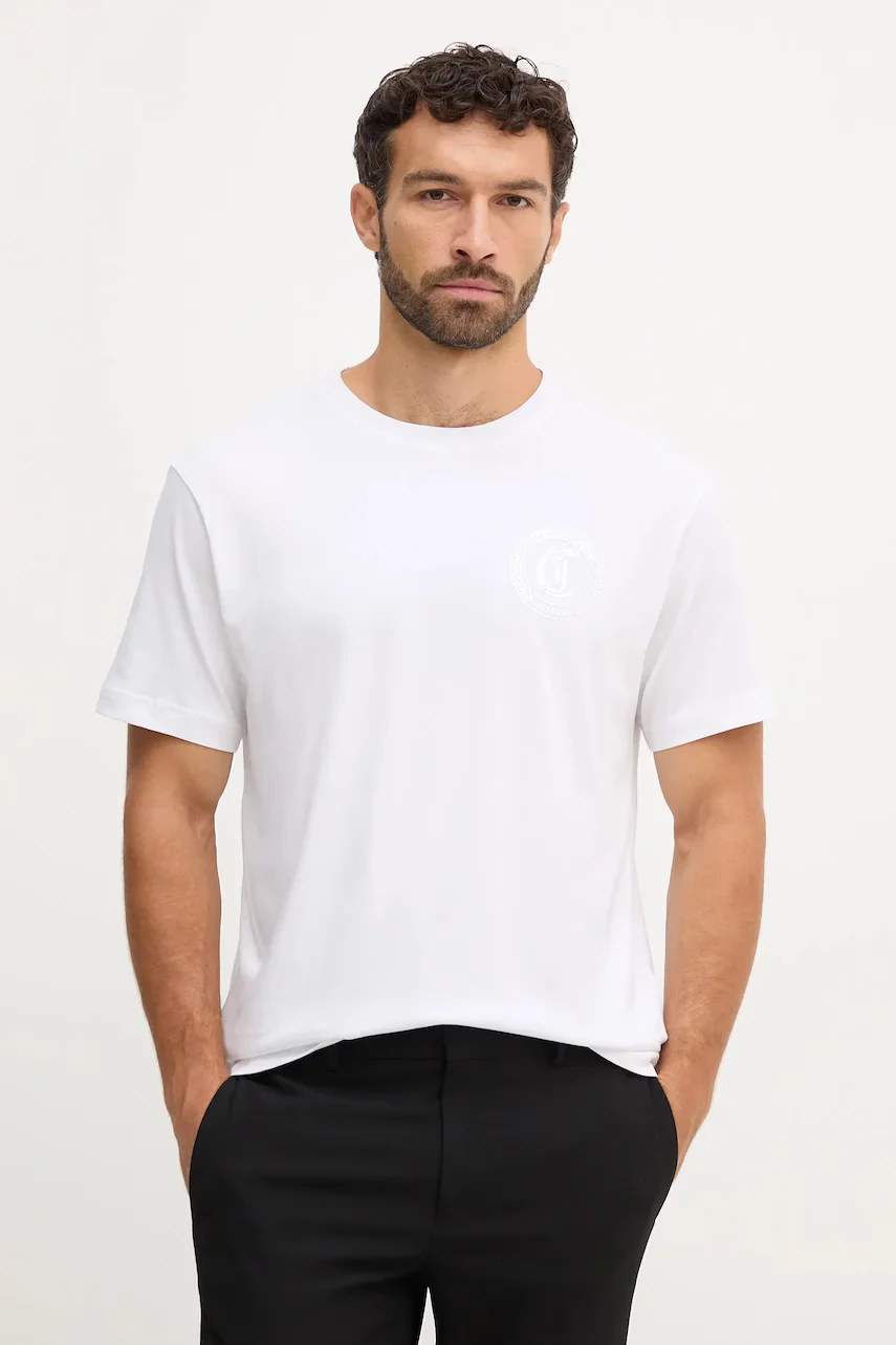 Just Cavalli Памучна тениска