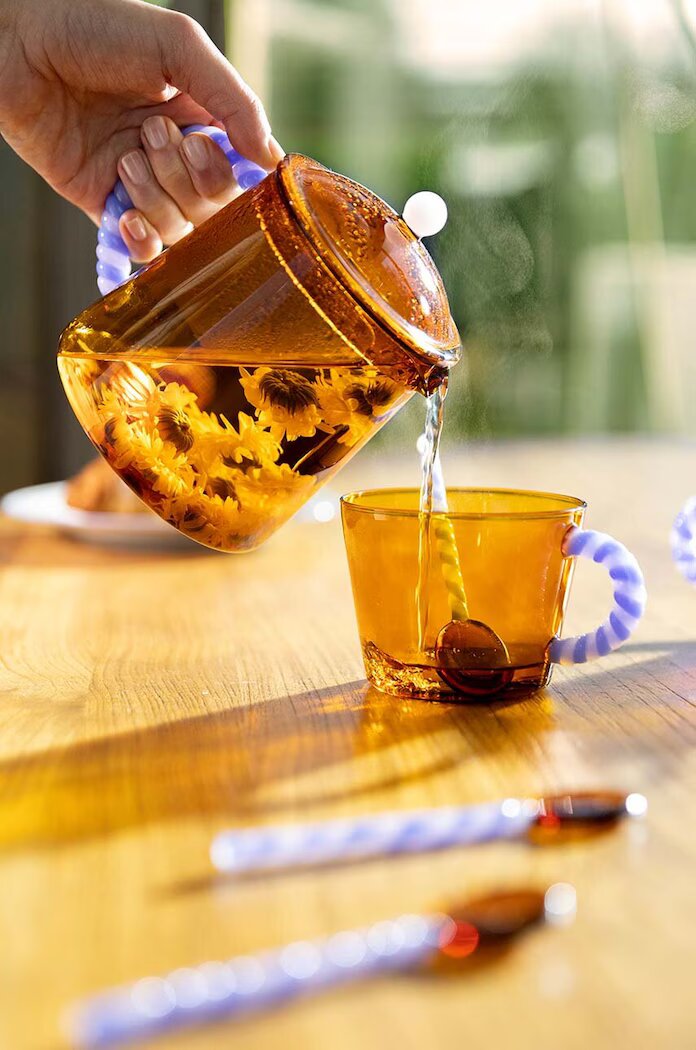 &k amsterdam Чайник Teapot Duet Amber