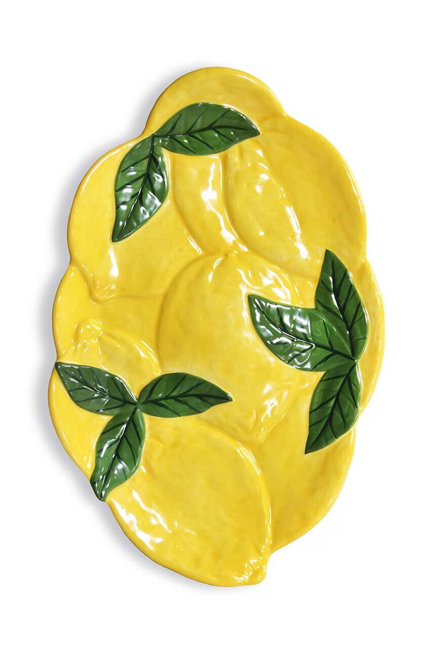 &k amsterdam Чиния Plate Lemon