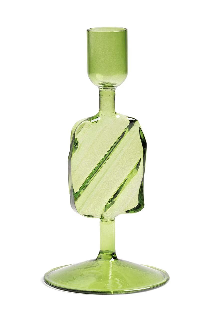 &k amsterdam Декоративен свещник Puddle Green