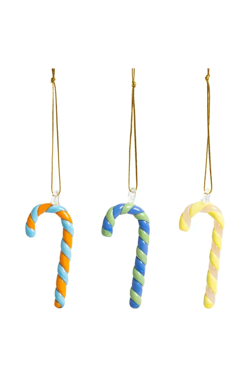 &k amsterdam Декоративна висулка candy cane (3 броя)