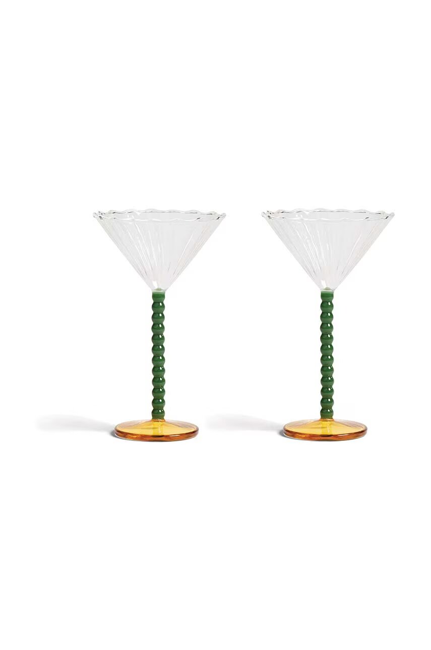 &k amsterdam Комплект чаши за вино Perle Set 150 ml (2 броя)