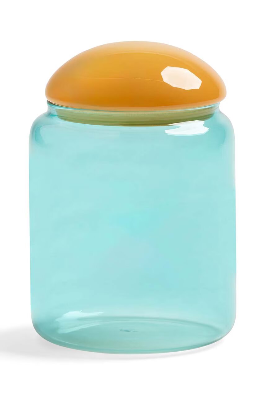 &k amsterdam Кутия с капак puffy turquoise