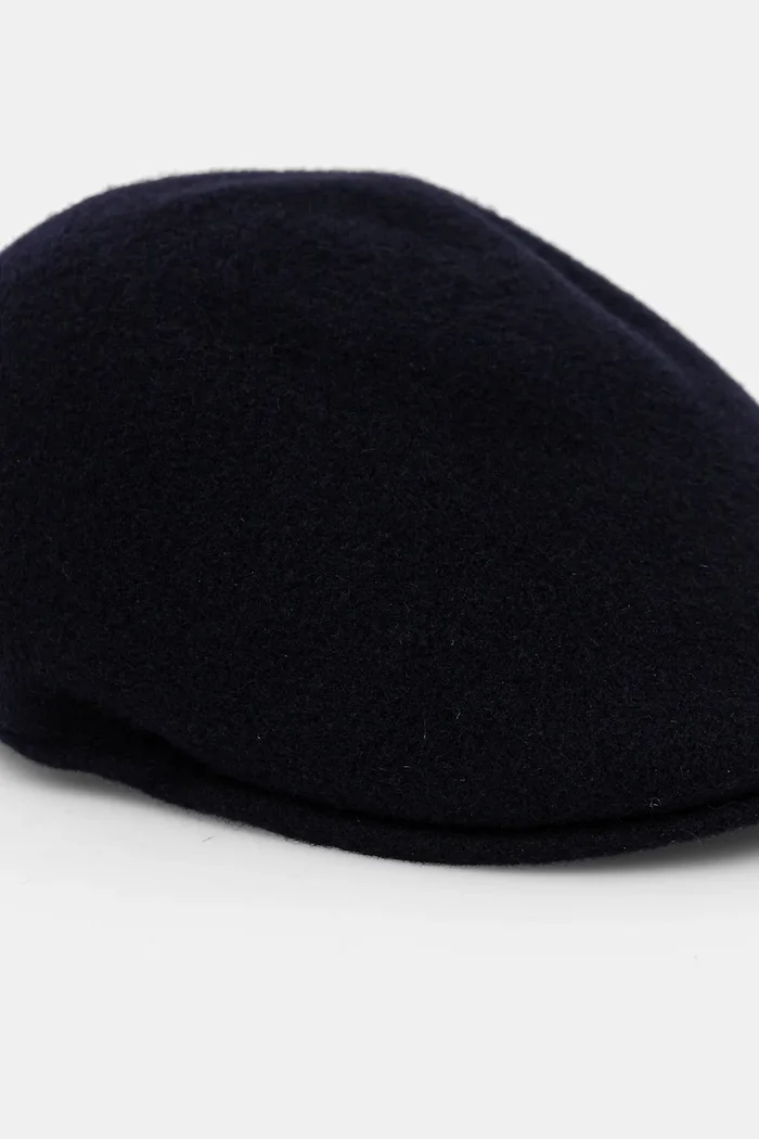 Kangol Вълнен каскет в тъмносиньо от вълна