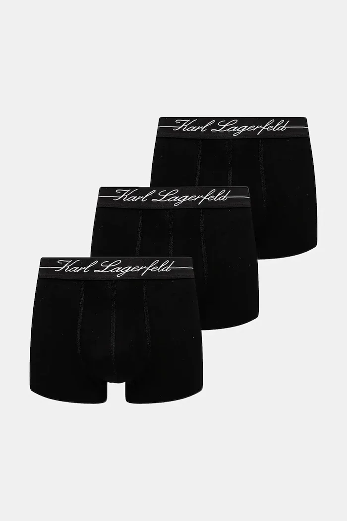 Karl Lagerfeld Боксерки (3 чифта) в черно A1M47089
