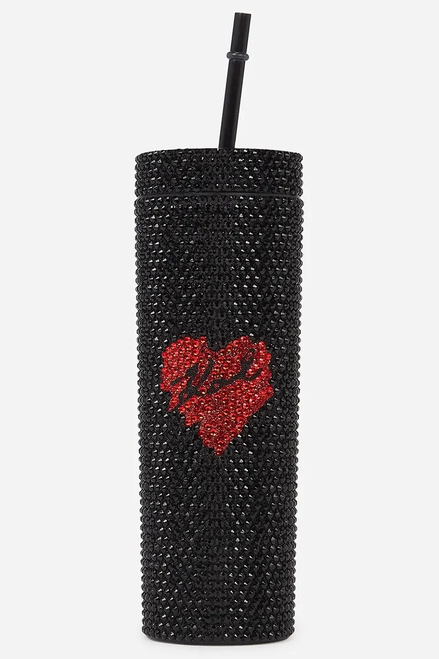 Karl Lagerfeld Чаша със слама Heart
