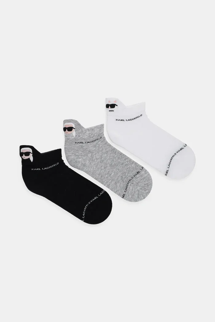 Karl Lagerfeld Чорапи (3 чифта) IKON A1W47024