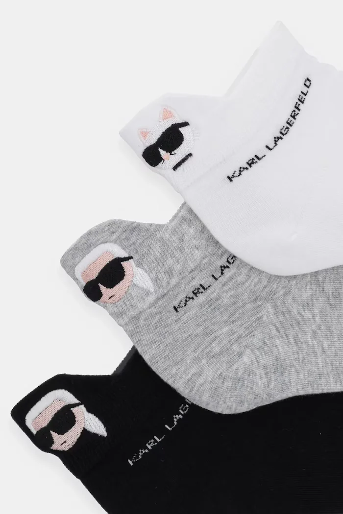 Karl Lagerfeld Чорапи (3 чифта) IKON A1W47024