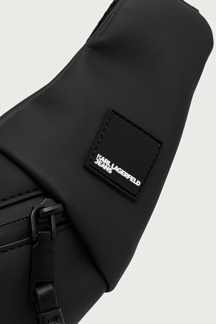 Karl Lagerfeld Jeans чанта за кръста мъжка черна B4M30203