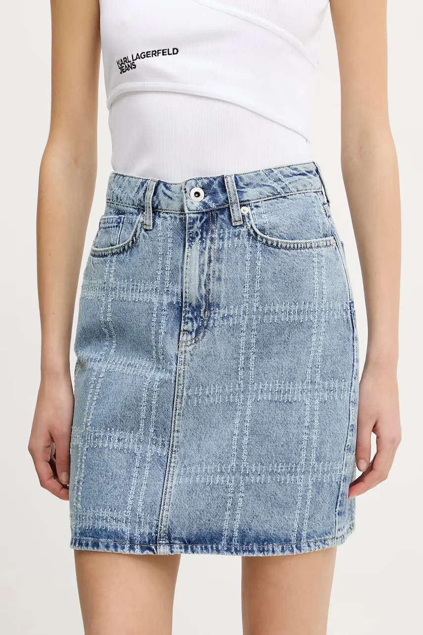 Karl Lagerfeld Jeans Дънкова пола