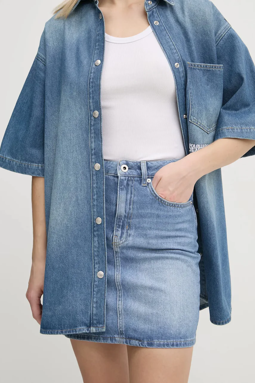 Karl Lagerfeld Jeans Дънкова пола