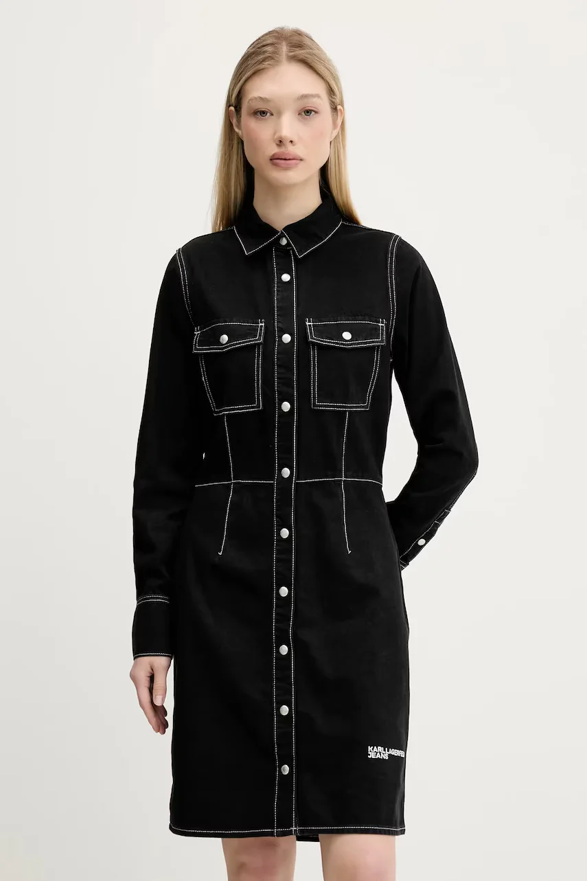 Karl Lagerfeld Jeans Дънкова рокля