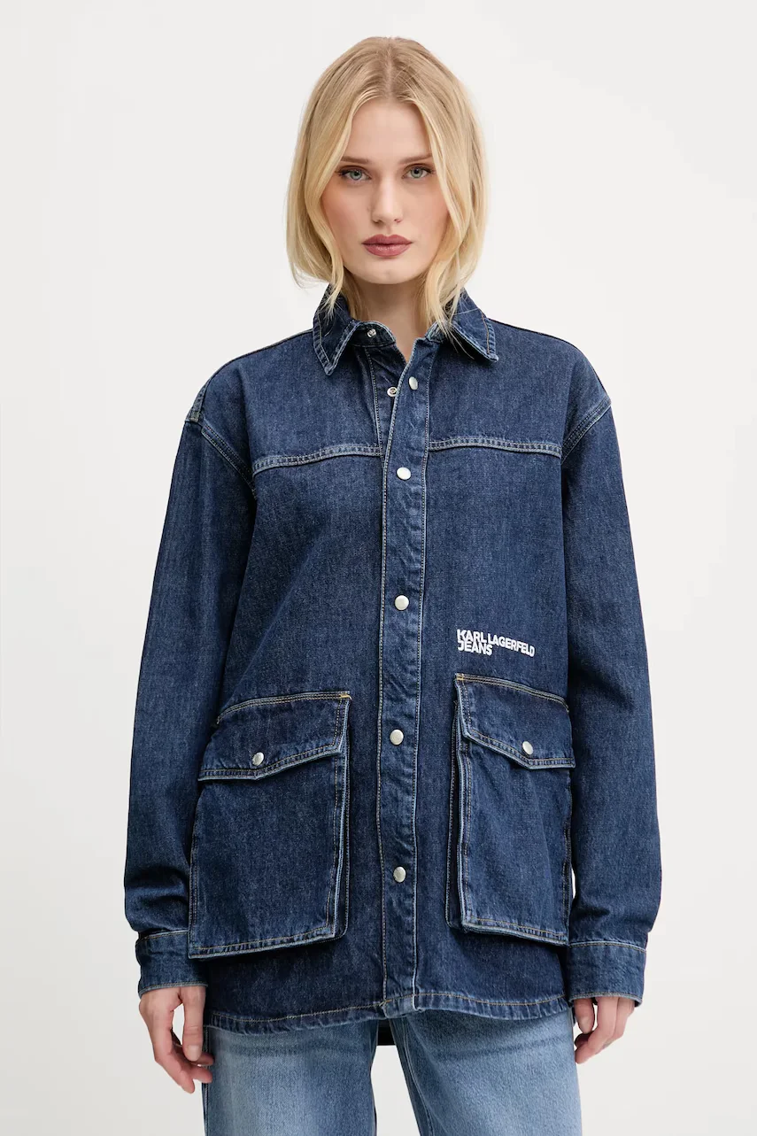 Karl Lagerfeld Jeans Дънково яке