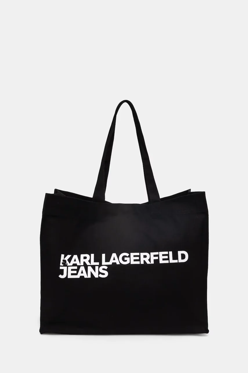 Karl Lagerfeld Jeans Памучна чанта