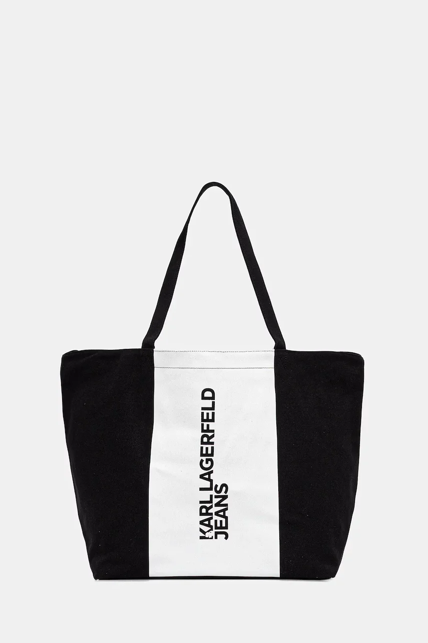 Karl Lagerfeld Jeans Памучна чанта