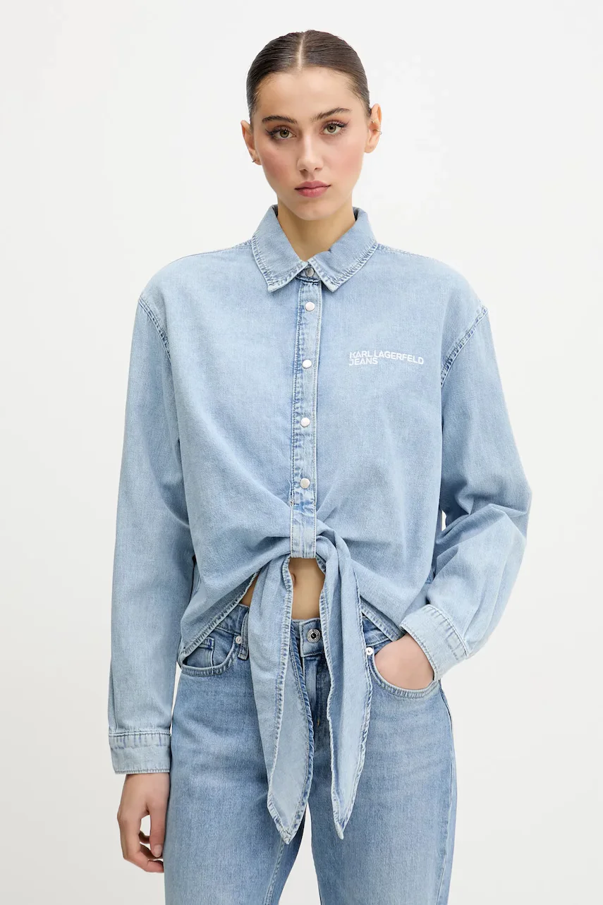 Karl Lagerfeld Jeans Памучна риза