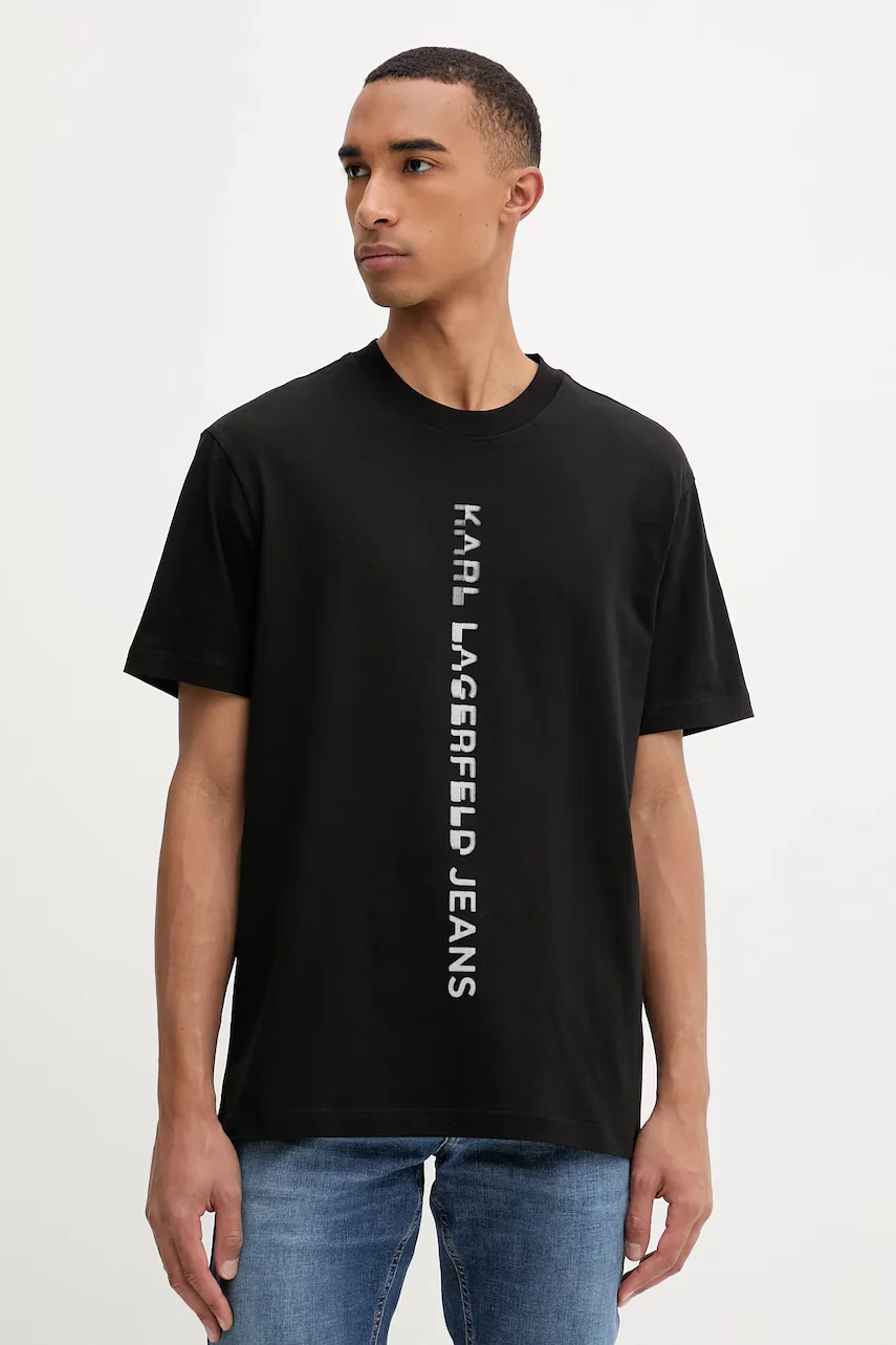 Karl Lagerfeld Jeans Памучна тениска