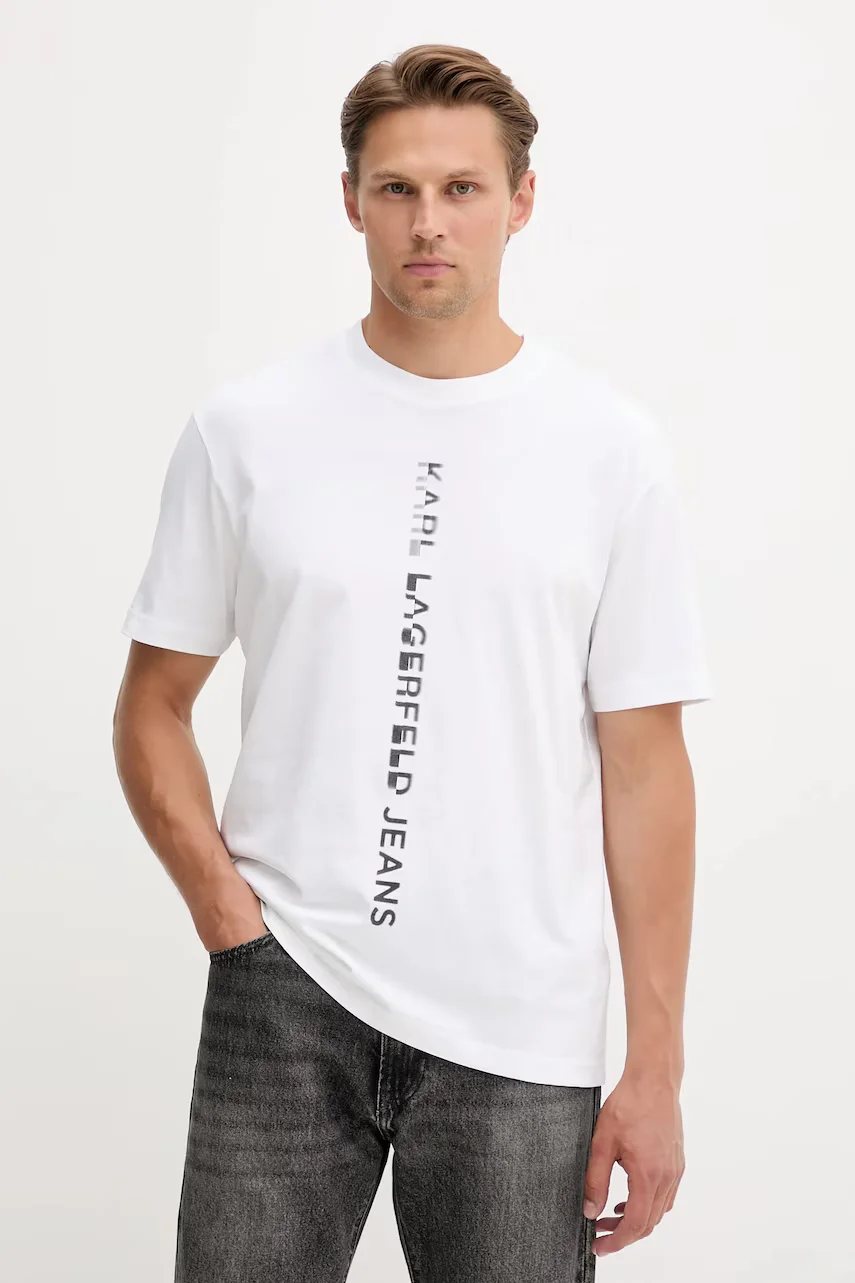 Karl Lagerfeld Jeans Памучна тениска