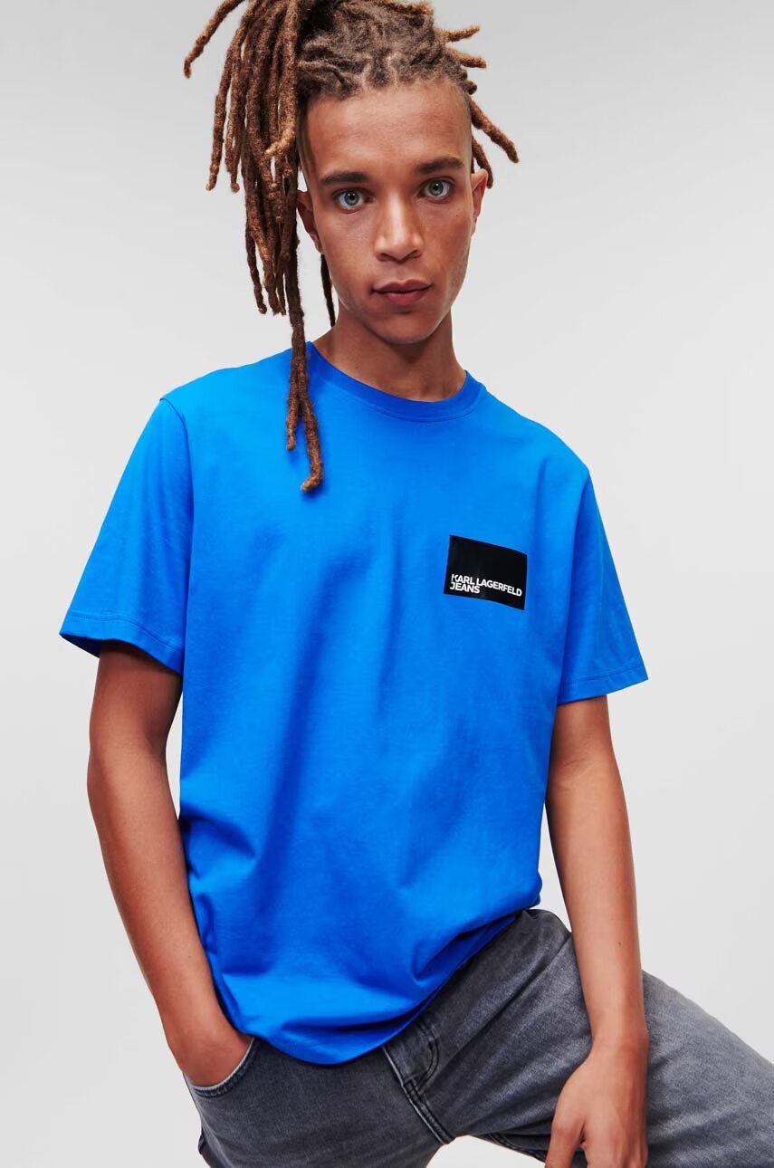 Karl Lagerfeld Jeans Памучна тениска