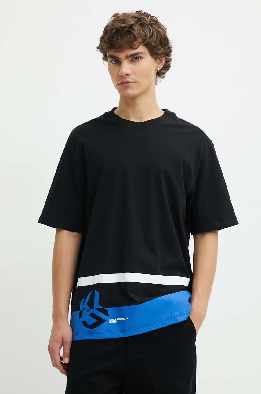 Karl Lagerfeld Jeans Памучна тениска