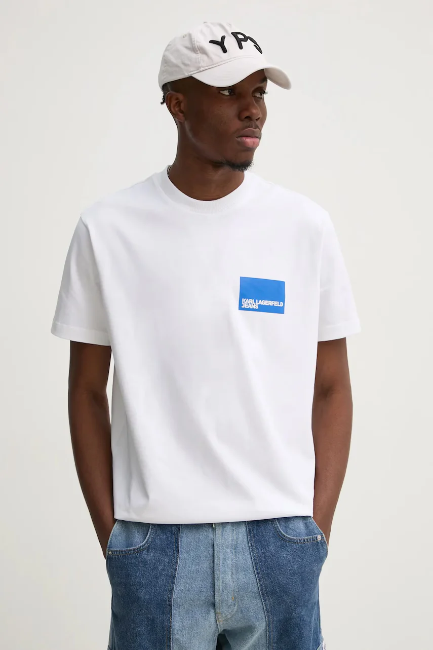 Karl Lagerfeld Jeans Памучна тениска