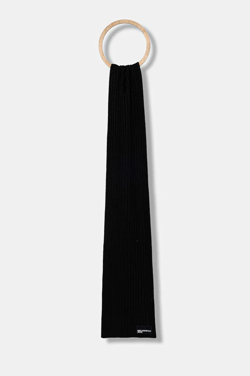 Karl Lagerfeld Jeans Шал с вълна