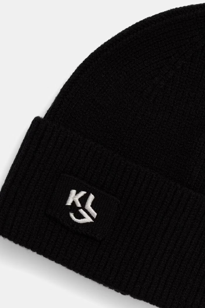 Karl Lagerfeld Jeans шапка дамска черна B3W33047