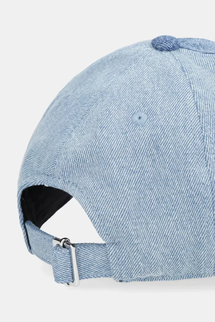 Karl Lagerfeld Jeans Шапка с козирка в синьо B1W33053
