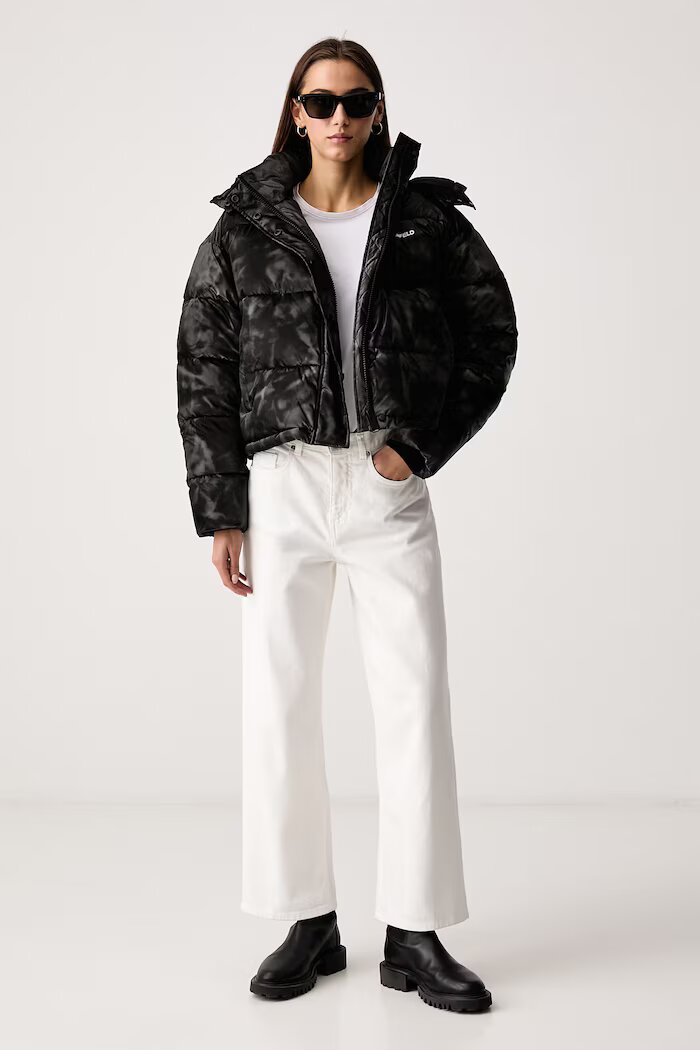 Karl Lagerfeld Jeans яке дамско черно B4W15059