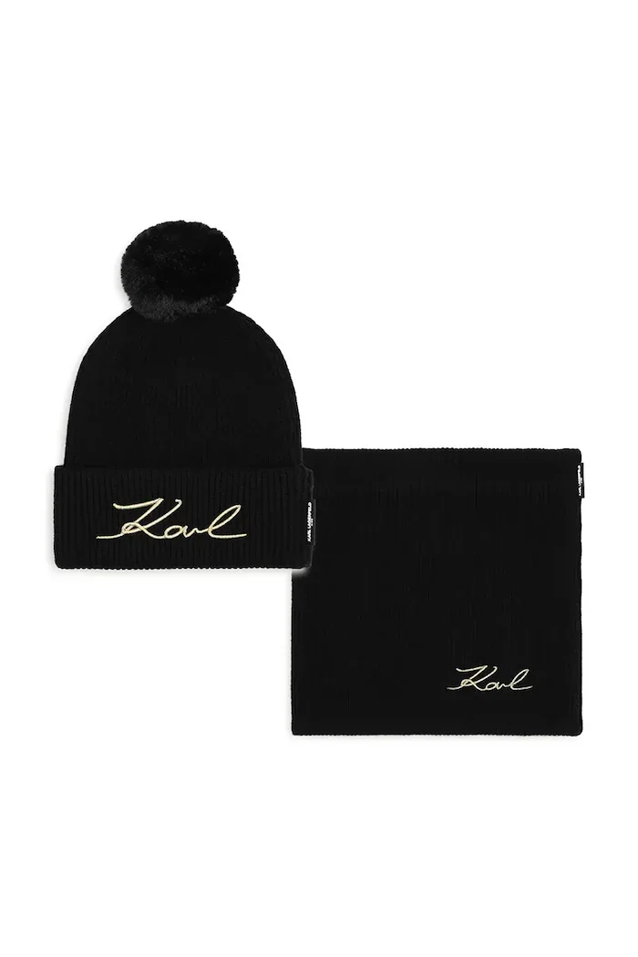 Karl Lagerfeld комплект за деца черен Z31432