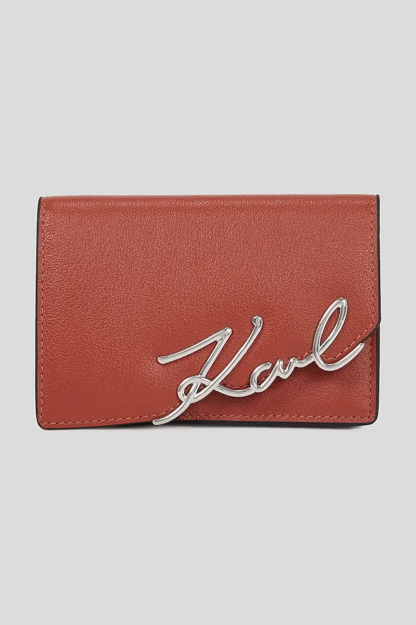 Karl Lagerfeld Кожен портфейл K/SIGNATURE
