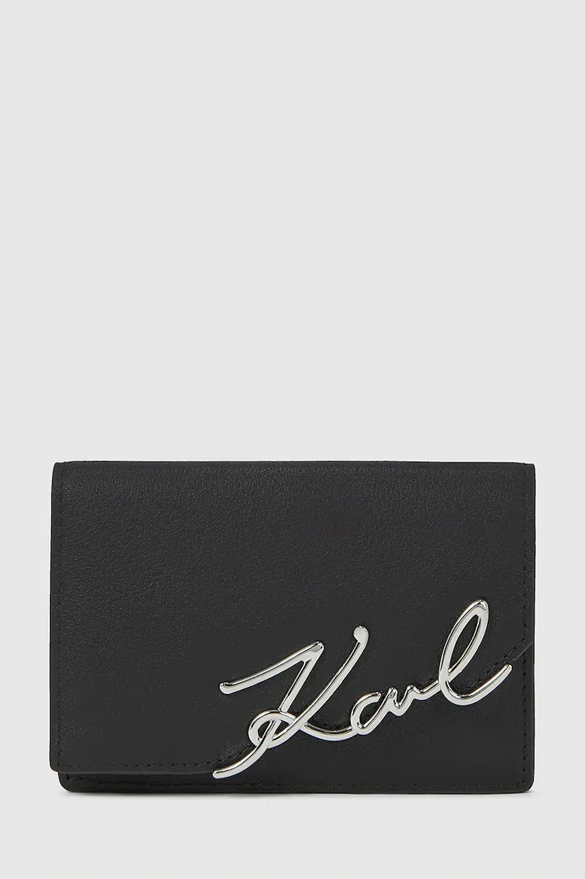 Karl Lagerfeld Кожен портфейл K/SIGNATURE