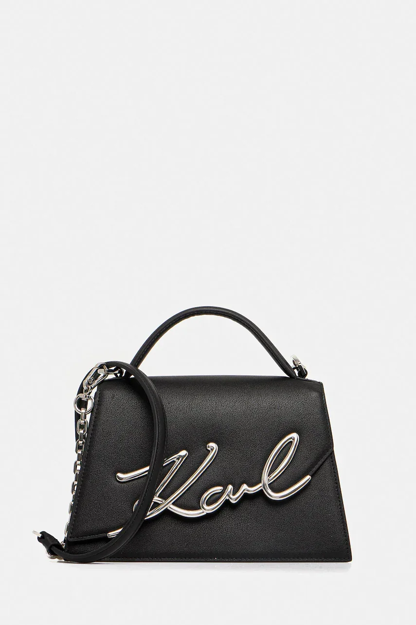 Karl Lagerfeld Кожена чанта K/SIGNATURE
