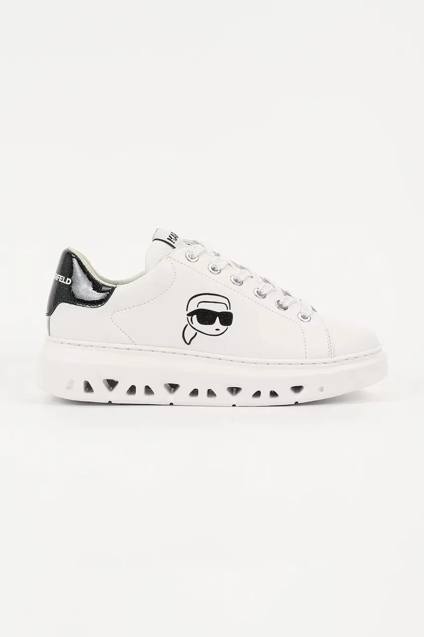 Karl Lagerfeld Кожени маратонки KAPRI KITE