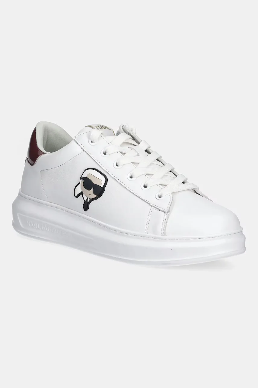 Karl Lagerfeld Кожени маратонки KAPRI MENS