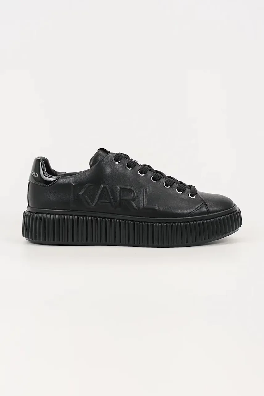 Karl Lagerfeld Кожени маратонки KAPRIKA