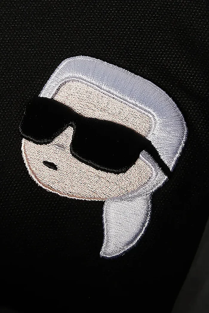 Karl Lagerfeld Легло за домашен любимец Ikon в черно A1W42043