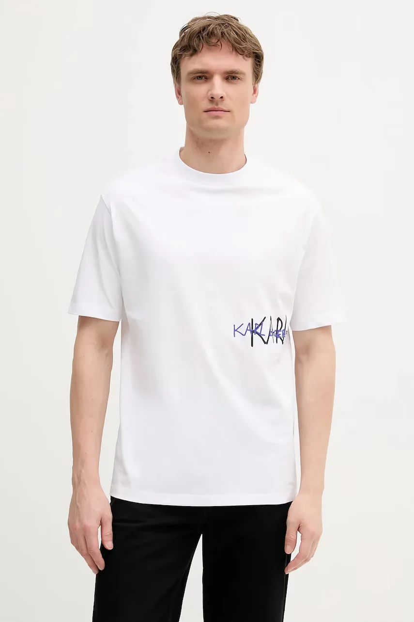 Karl Lagerfeld Памучна тениска