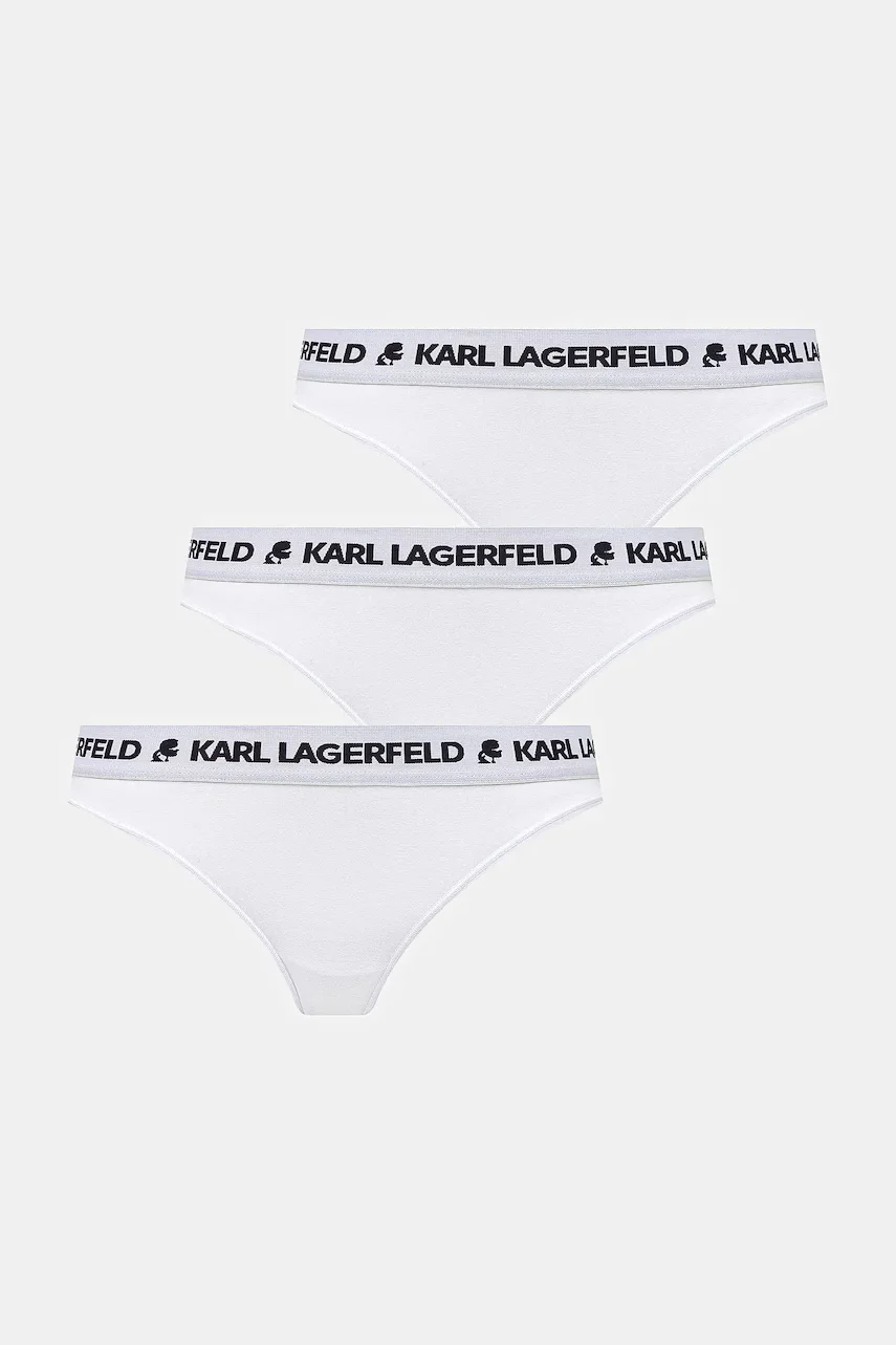 Karl Lagerfeld Прашки (3 чифта) LOGO THONG