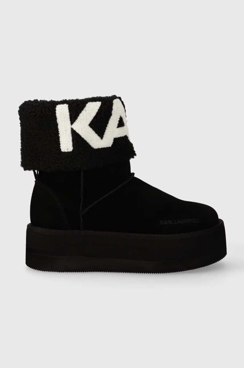 Karl Lagerfeld Велурени апрески THERMO