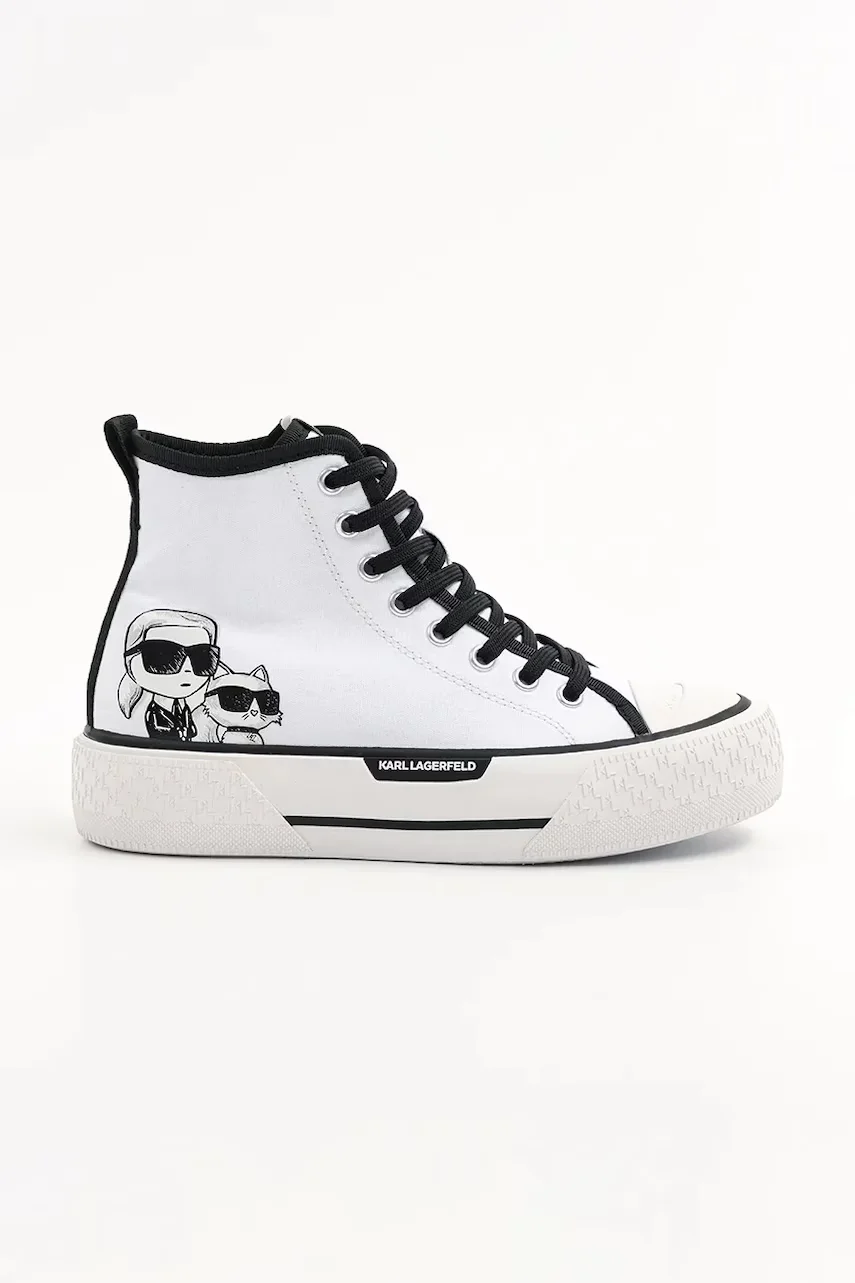 Karl Lagerfeld Високи кецове KAMPUS MAX III