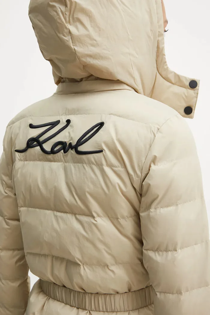 Karl Lagerfeld Яке в бежово зимен модел 246W1514