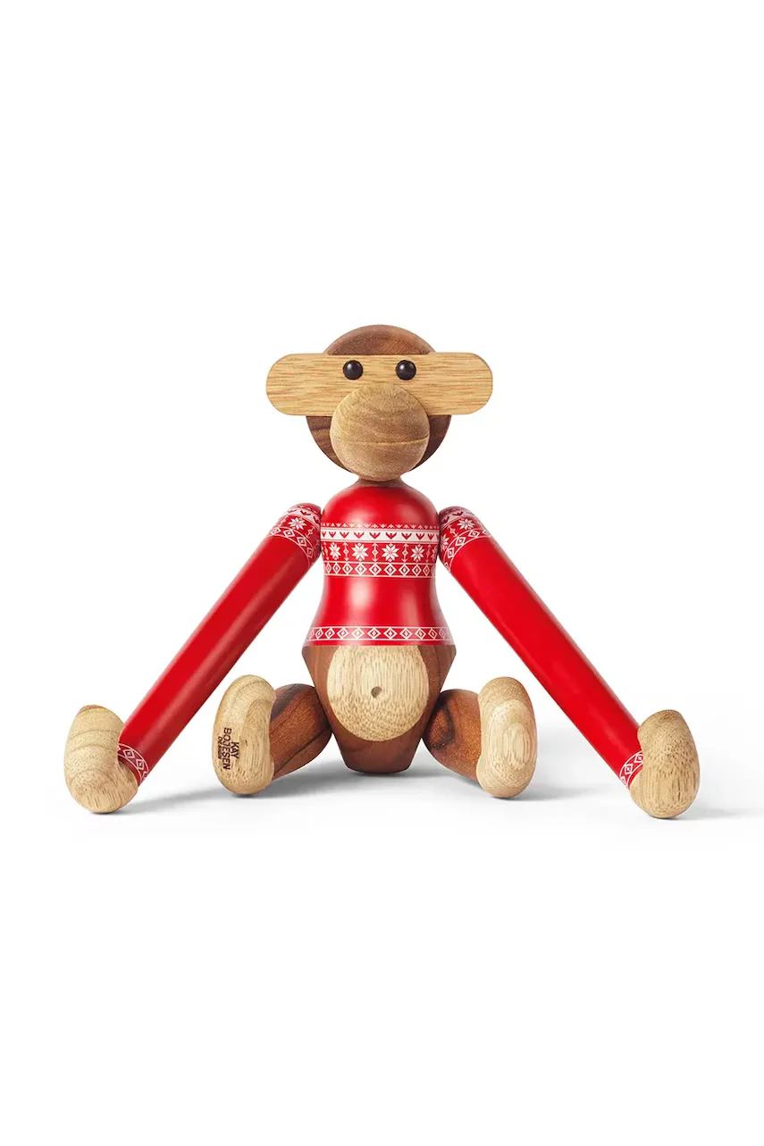 Kay Bojesen Коледна украса Monkey Christmas Jumper 2024