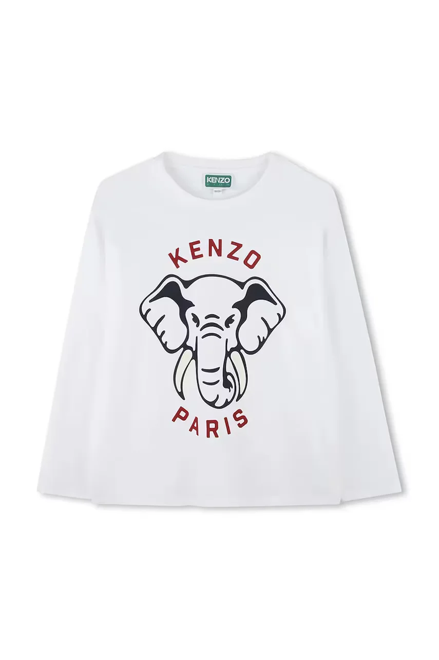 Kenzo kids Детска блуза с дълги ръкави