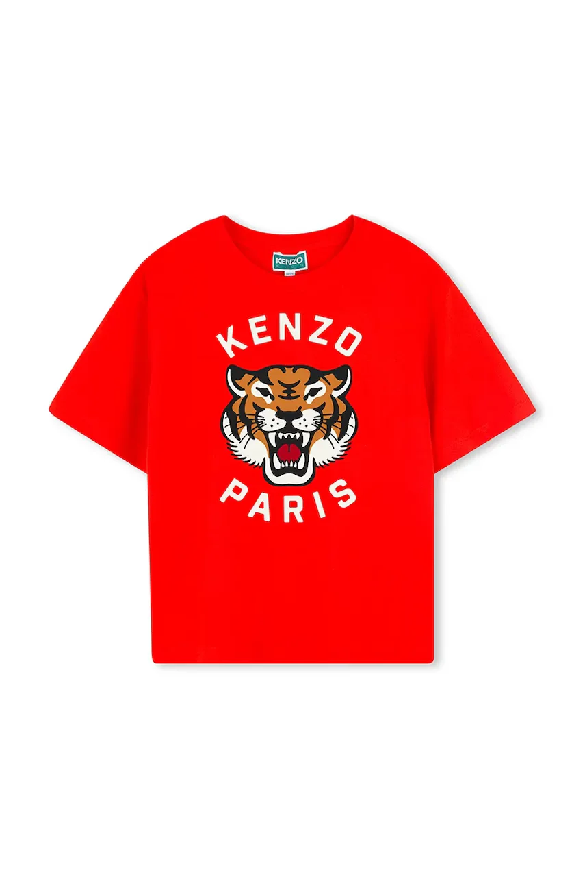 Kenzo kids Детска памучна тениска
