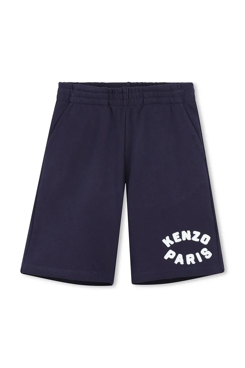 Kenzo kids Детски памучен къс панталон
